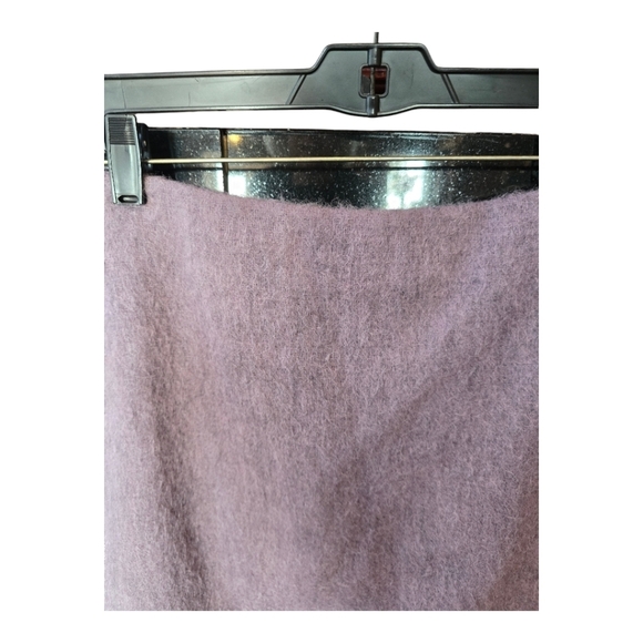Talbots Lilac Mauve Wool Mohair Blend Straight Pencil Skirt 12 - Picture 3 of 5